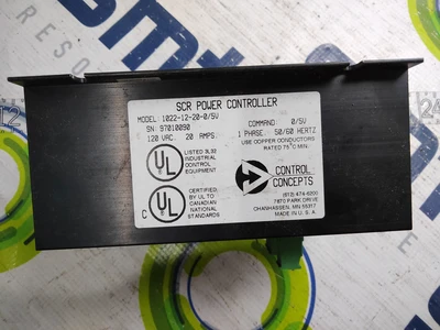 USED CONTROL CONCEPTS 1022-12-20-0/5V