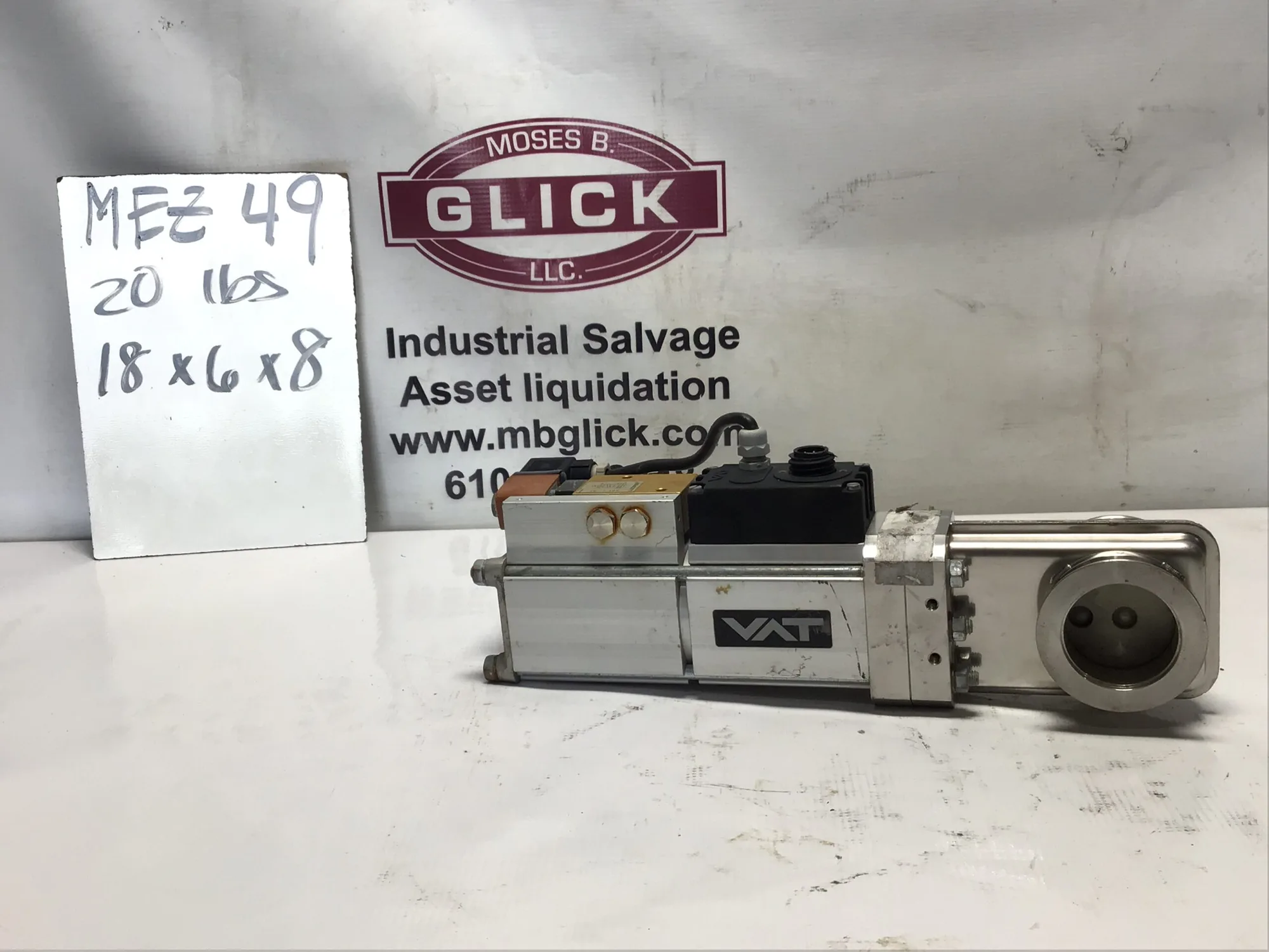 Lucifer VAT 3″ Gate Valve