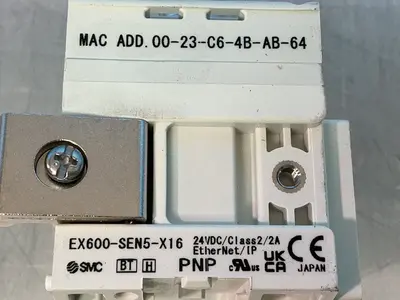 Used SMC EX600SEN5X16 PLC Ethernet Equipment Ohio US | HGR 24 #1550054