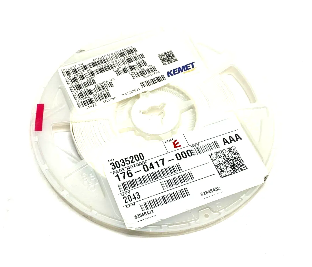 New | in-Stock Kemet C0805C470J5GACAUTO Capacitors Michigan US | Maverick Industrial Sales #1486204