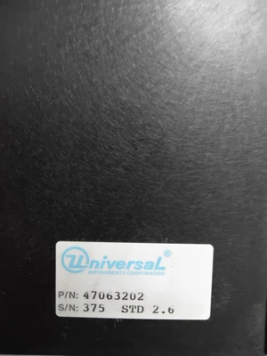 USED Universal Instruments 47063202