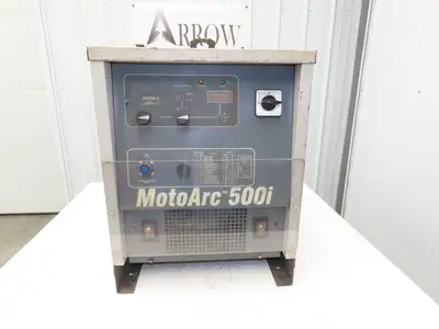 Motoman Motoarc 500i Robot Mig Welder 500A 460 VAC 3PH 100% Duty