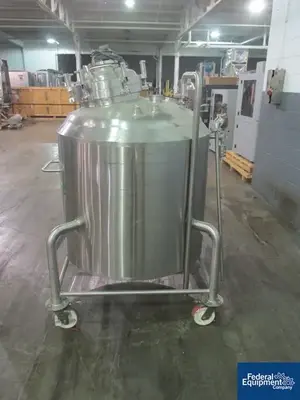 USED Cherry-Burrell 130 Gal Cherry Burrell Reactor, 316L S/S, 50/100#