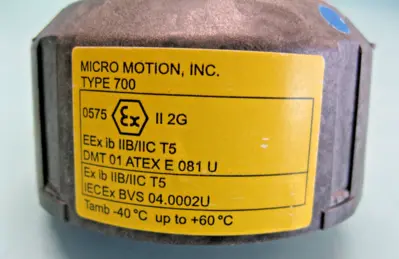 NEW Micro Motion 700