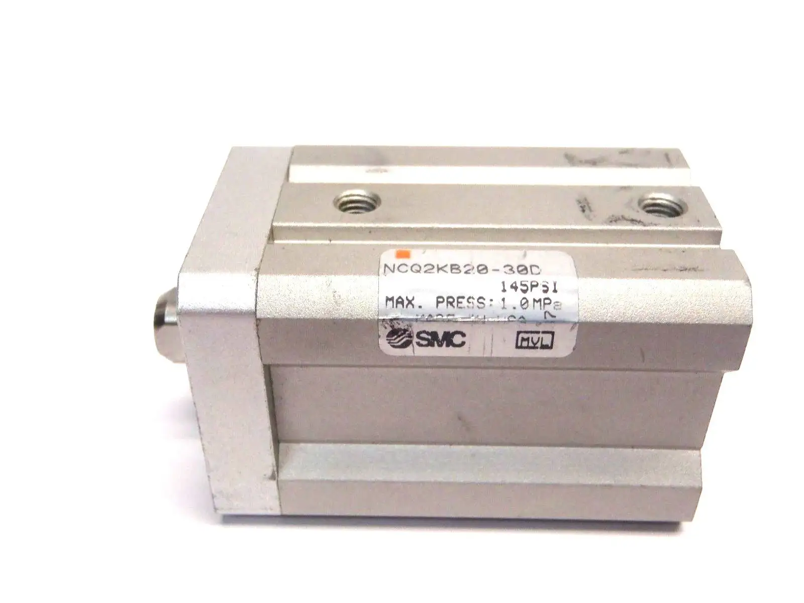 Used SMC Compact Pneumatic Cylinder Pneumatic Cylinders Michigan US | Maverick Industrial Sales #1487343
