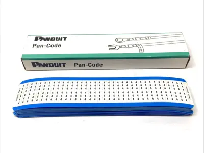 New | in-Stock Panduit Pan-Code Wire Marker Cards BOX OF 23 CARDS Misc Electrical & Power Parts Michigan US | Maverick Industrial Sales #1392531