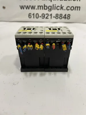 Siemens SIRIUS 3RT1016-1BB42 3 Pole Contactor 9A AC3 4kW 400V 24V Coil -Lot of 2