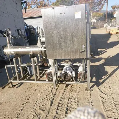 Heat Exchanger, Shell & Tube, S/st, Heat Transfer Pump Skid, (4) Pumps #S744940
