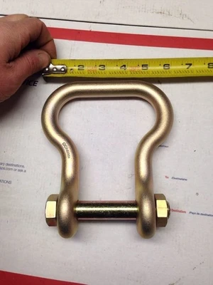 Neu Hergestellt in USA Militär 10 Tonne Clevis Teil #1261-2G Stoßstange Tow Hook