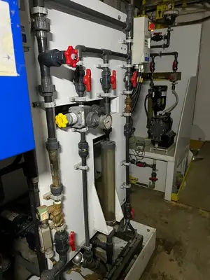 Water Treatment System w/ Clarifiers, Sand Filters, & Disc Filter