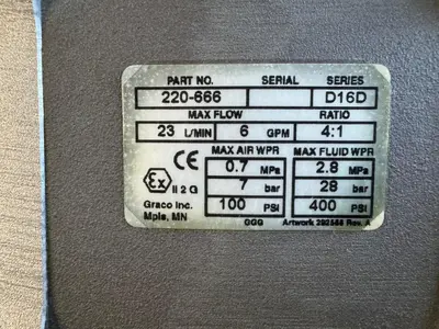 USED GRACO 220666