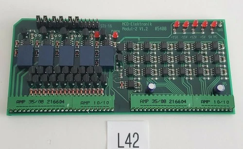 Used MCD Elektronik 5400 Input / Output Modules | J&J Industrial Supply #543612