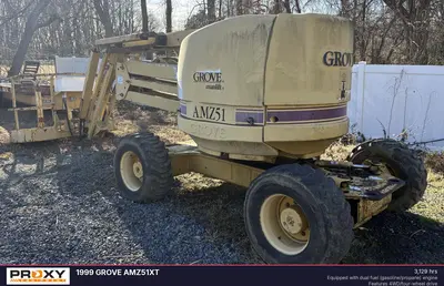 Used 1999 GROVE AMZ51XT Articulating Boom Lifts New Jersey US | Proxy Equipment #1382714