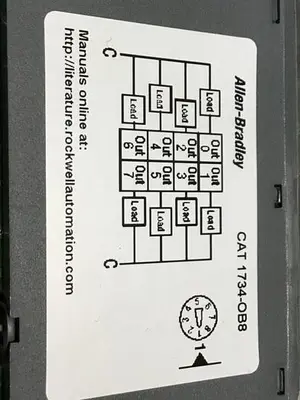 USED ALLEN BRADLEY 1734-OB8 SER C