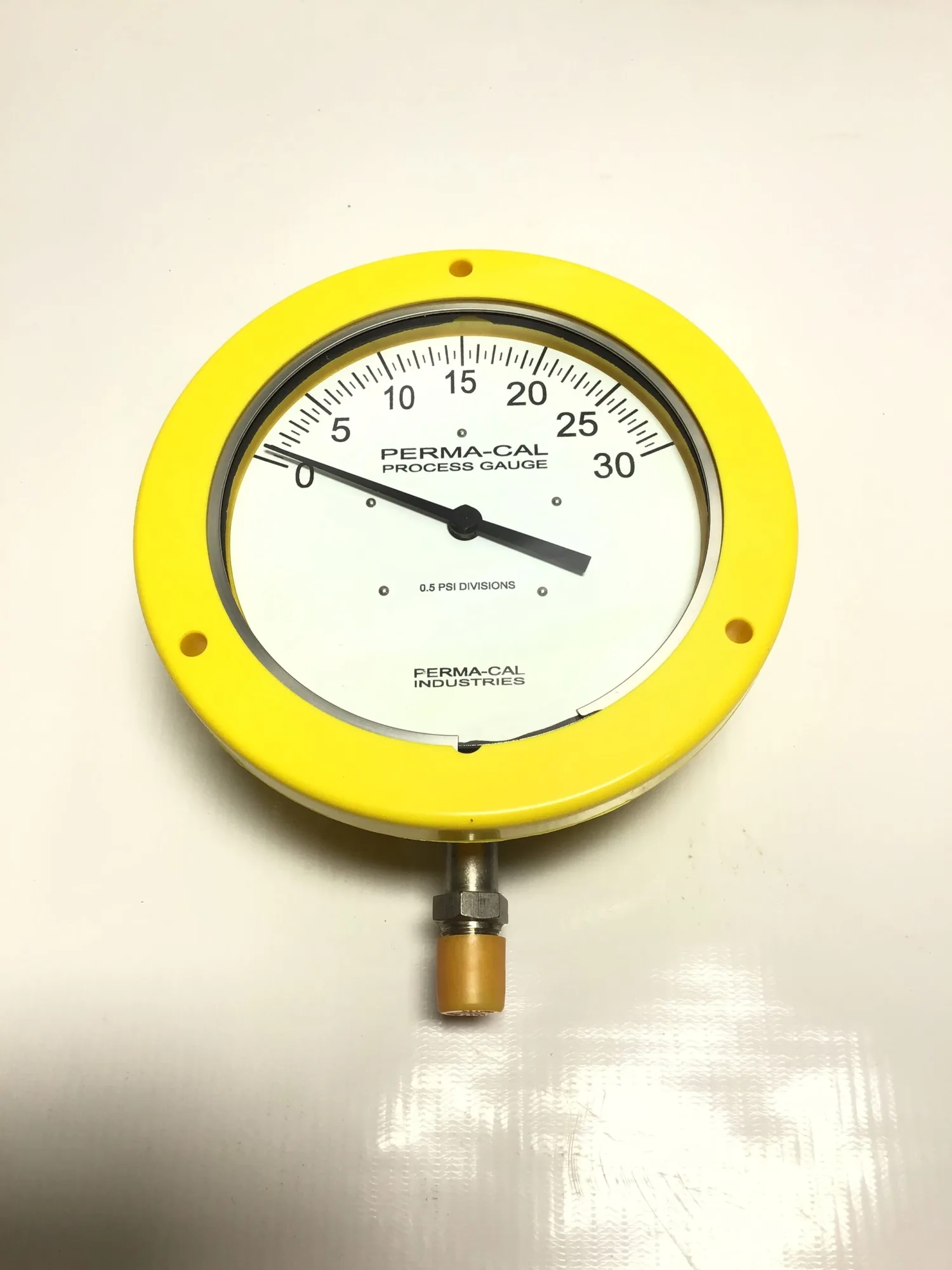 Perma-Cal Ind. 30PSI 111F1D02Y21 Process Gauge