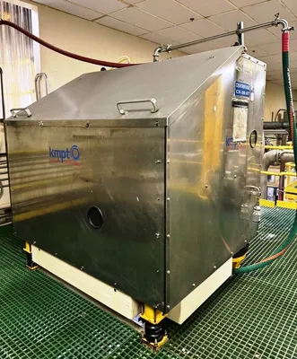 Krauss-Maffei HZ 1250/2.5 Ph CIP peeler centrifuge, 316L SS.