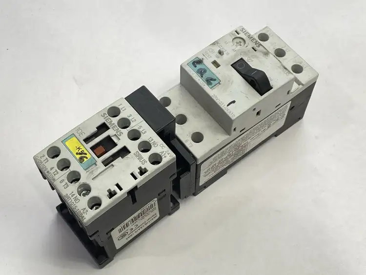 Used Siemens Contactor Starter Combination 1.1-1.6A 400VAC 24VDC Starters Michigan US | Maverick Industrial Sales #1401933