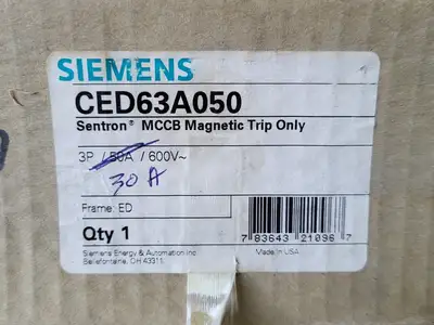 NEW SIEMENS CED63B030