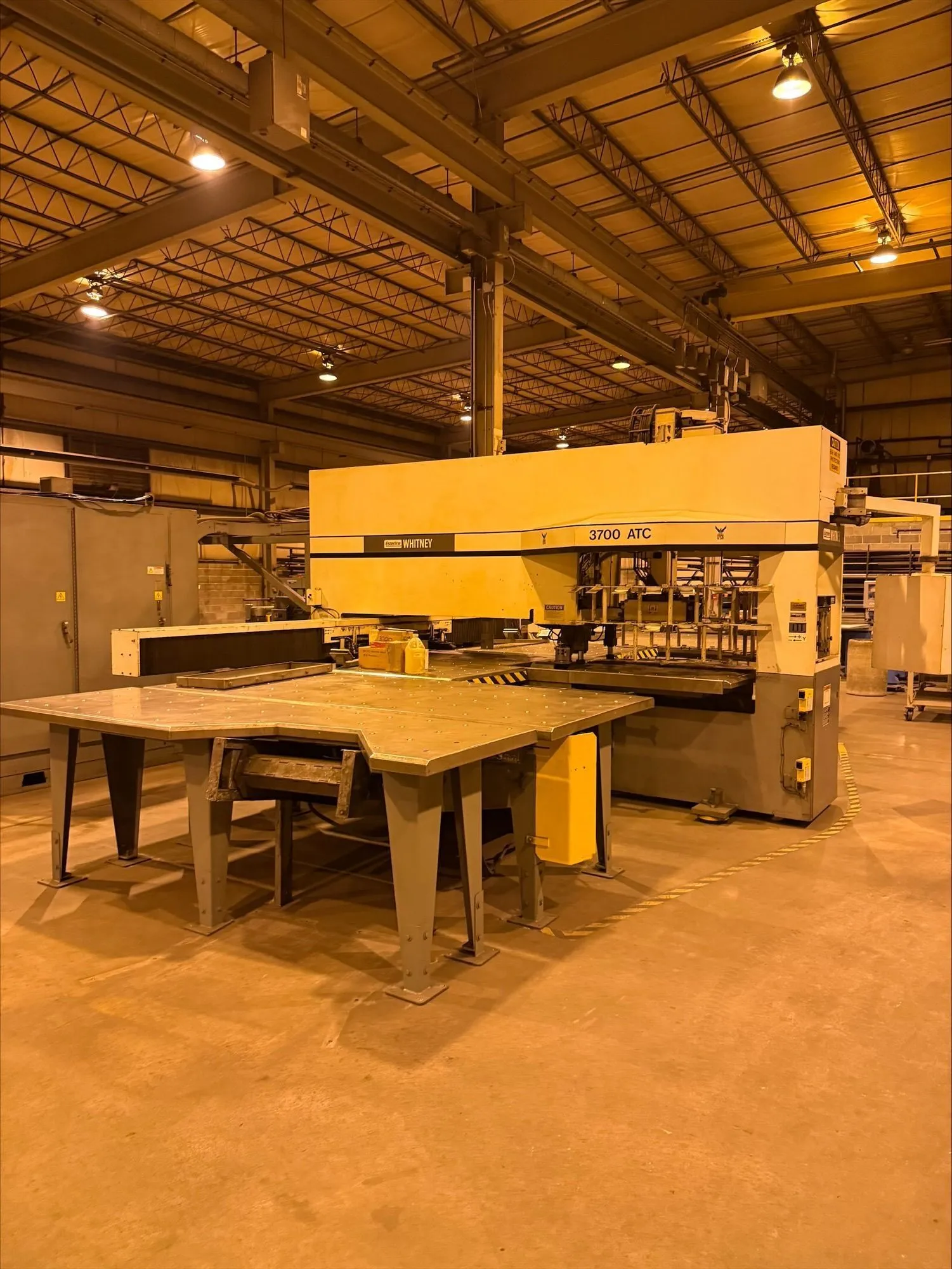 USED WHITNEY 3700ATC PUNCH LASER COMBO