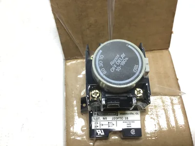 Telemecanique J20FTC 18 Pneumatic Time Delay Module 10-180 Sec 600VAC Max