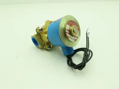 Honeywell Skinner 705X5D1A Brass Solenoid Valve 2-Way NC 240V 100 PSI 3/4" NPT