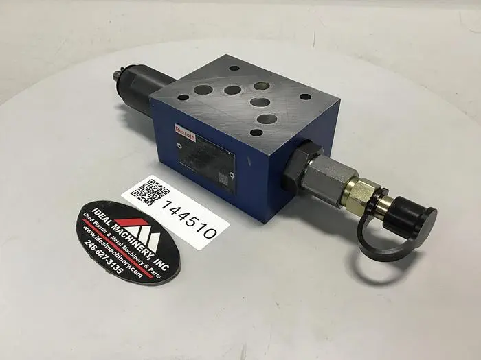 Used REXROTH ZDRY 10VP5-12/160YMV Valves/Fittings Michigan US | Ideal Machinery #694790