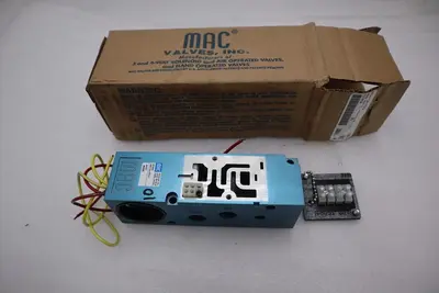 MAC Valves 82A-0A-CPA Solenoid Valve Manifold TOP MTD Aux. 2NO STOCK H821A