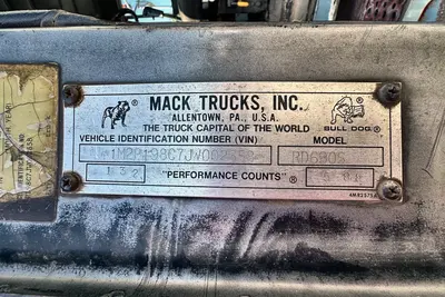 Used 1988 MACK RD690S Dump trucks Pennsylvania US | Proxy Equipment #1378111