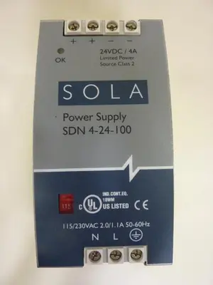 USED SOLA ELECTRIC SDN4-24-100
