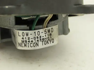 Mitsubishi LOW-10-5MD Internal Rotary Encoder 412-052-11B  MR-20L Connector