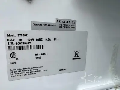 Used _UNKNOWN_ _UNKNOWN_ Thermostatic Incubators California US | Star Industries #1254586