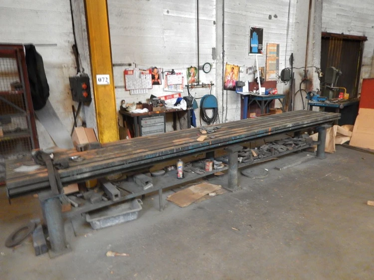 Used T-SLOT TABLE 5140 X 790 X 820 MM Tables, Floor & Layout Plates BE | Apt International N.V #366561