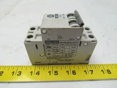 Allen-Bradley Lot of 3 Supplementary Protectors/Mini circuit breakers