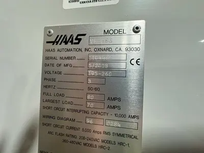 2013 HAAS VF-2SS MACHINING CENTERS, VERT., N/C & CNC | Wheeler Machinery Sales (11)