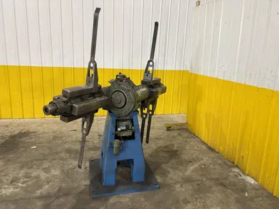 2,000 LBS X 12" LITTELL MODEL #20-12 DOUBLE END PULL OFF UNCOILER COIL REEL: STOCK #23716