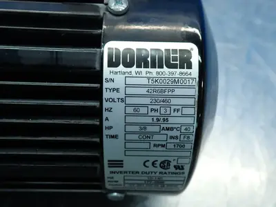 USED DORNER 42R6BFPP