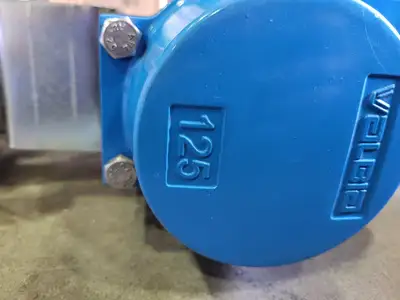 3" Flanged Ball Valve w/ Valbia 125 Actuator