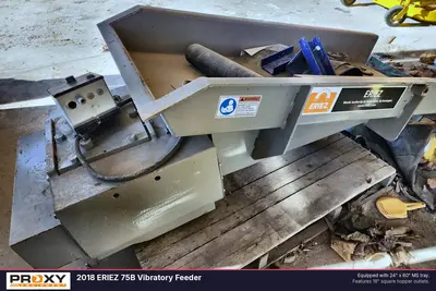 Used 2018 ERIEZ 75B VIBRATORY FEEDER Vibratory Feeders Idaho US | Proxy Equipment #1385107
