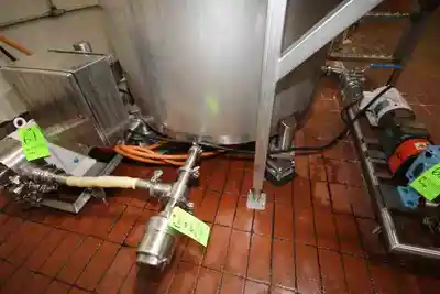 500 gal mueller stainless steel tank