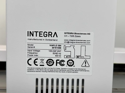Used INTEGRA Biosciences 6103 (300 µl 96-channel pipetting head) Liquid Handling Workstations Missouri US | BioLabTek #1464019