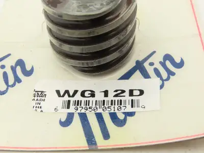 Martin WG 12D Worm Gear 5/8" Bore RH 12"Pitch 1.125 Face Width Speed Ratio 6