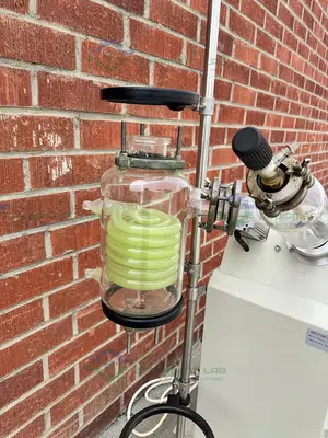 USED ACROSS INTERNATIONAL SE53 AUTOMATIC LIFTING 20 LITER ROTARY EVAPORATOR