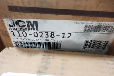 2 PALLETS OF JCM UNIVERSAL CLAMP COUPLINGS, ASSORTED SIZES