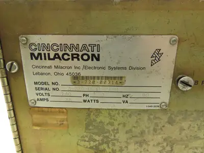 Cincinnati Milacron P55 Acradrive Plastic Processing Drive 240VAC 1Ph 35A 60Hz
