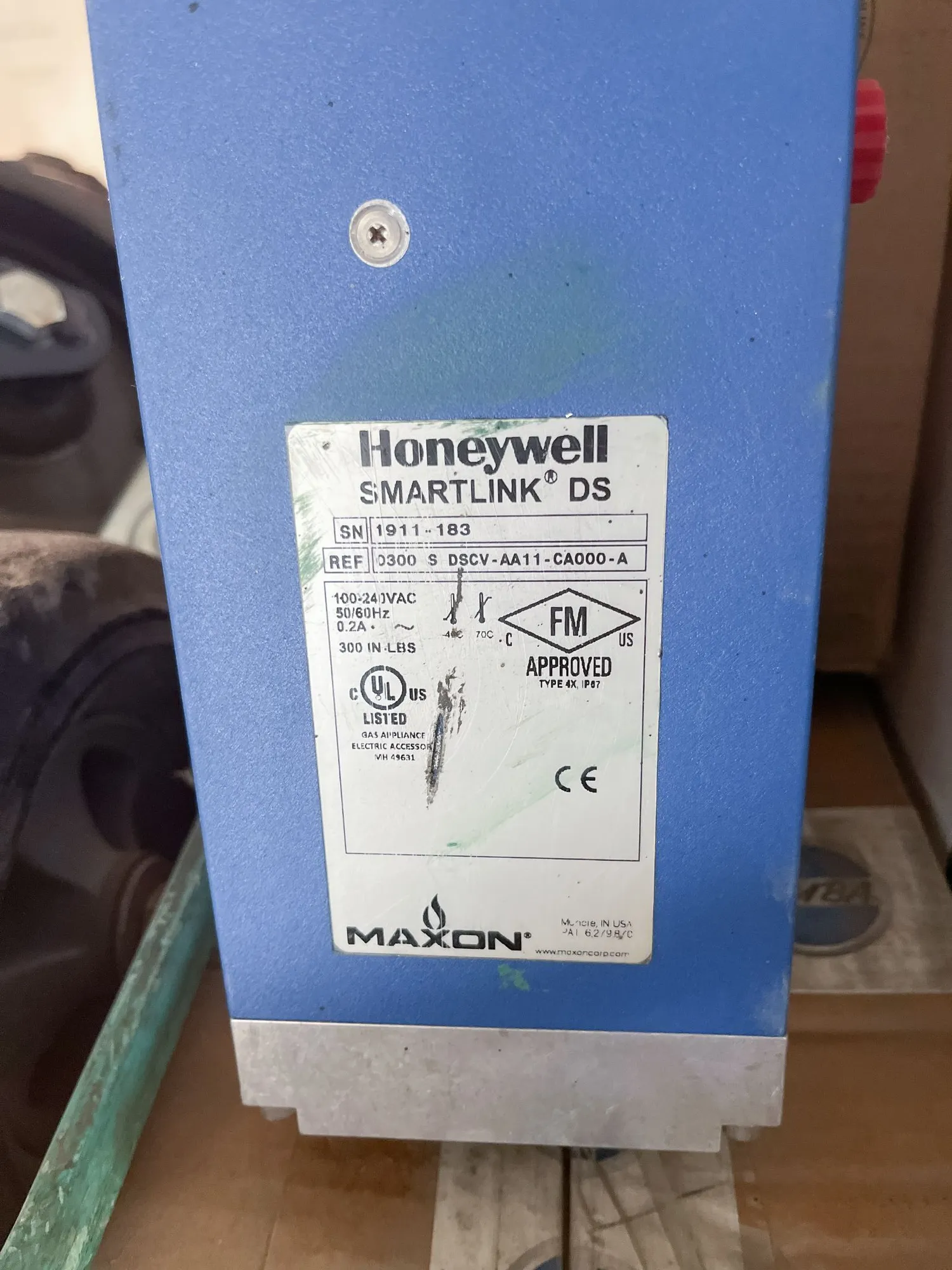 Used HONEYWELL MAXON 0300 S DSCV-AA11-CA000-A Electric Motor Driven Actuators Ohio US | Buy Per Pound #230357