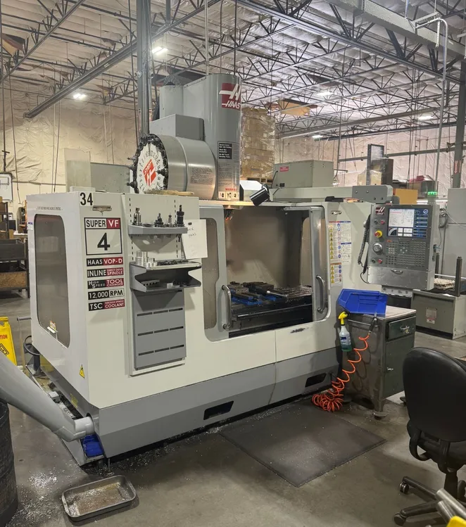 Used 2007 HAAS VF-4SS Vertical Machining Centers California US | Machinery Network #920692