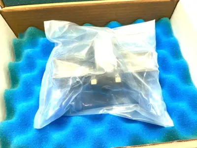 New | in-Stock MAHR DIMENSIONAIR 2-JET AIR RING GAUGE W/ GUIDE CHUTES & BASE PLATE Air Gages Michigan US | Maverick Industrial Sales #1123057