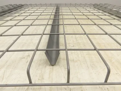 New Pallet Rack Wire Deck 48x52" Waterfall 3 Step Channel Racking 2500lb Mesh