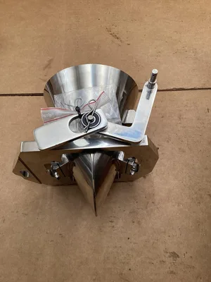 Food Grade Stainless Bagger 4” Feeder; 1.05.370.012.000