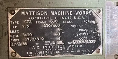 USED MATTISON 276, 4-HEAD PUSH FEED MOULDER